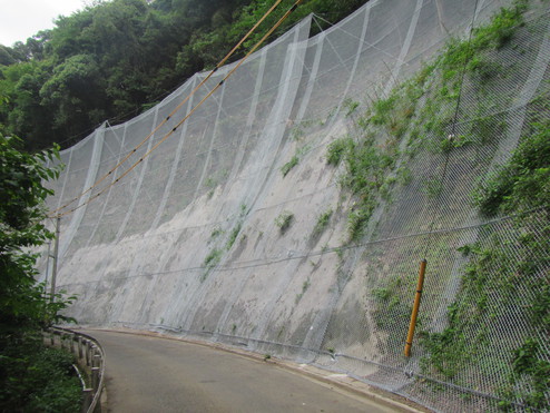 河面大平線防護柵設置工事