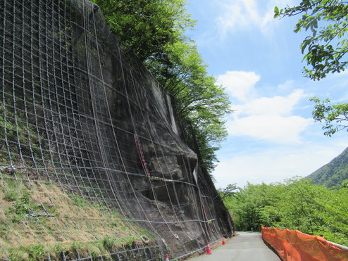 林道南アルプス線（嘉助工区）改良工事（明許）