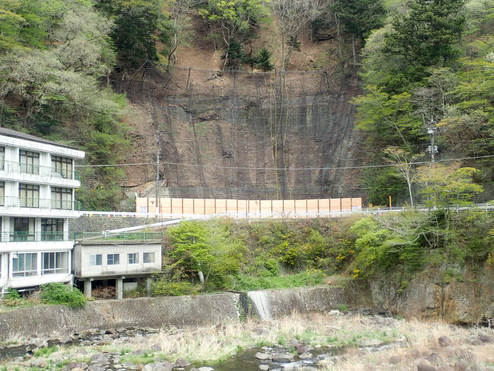 塩原地区落石防護施設設置工事